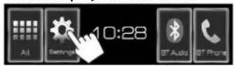 JVC KWV215DBT - Customizing the Home screen - 1