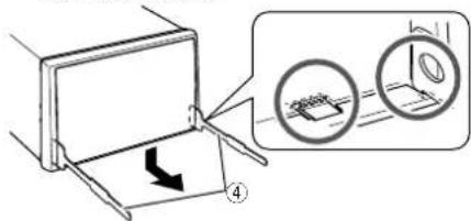 JVC KWV215DBT - Installation/Retrait de l'appareil - 2