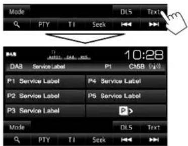 JVC KWV215DBT - Ändern der Displayinformation - 1