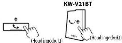 JVC KWV215DBT - Stemcommando voor bellen - 2