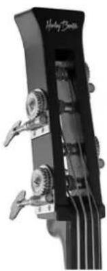 Harley Benton DB02SB - Accorder les cordes - 1