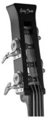 Harley Benton DB02CB - Accorder les cordes - 1
