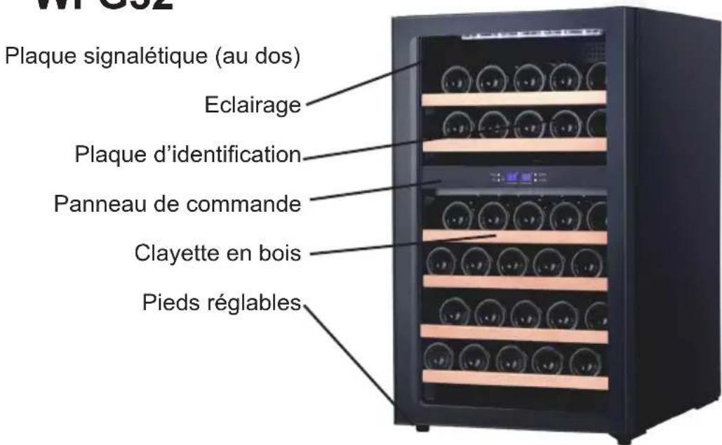 VESTFROST WFG 45 - Présentation de votre cave à vin - 1