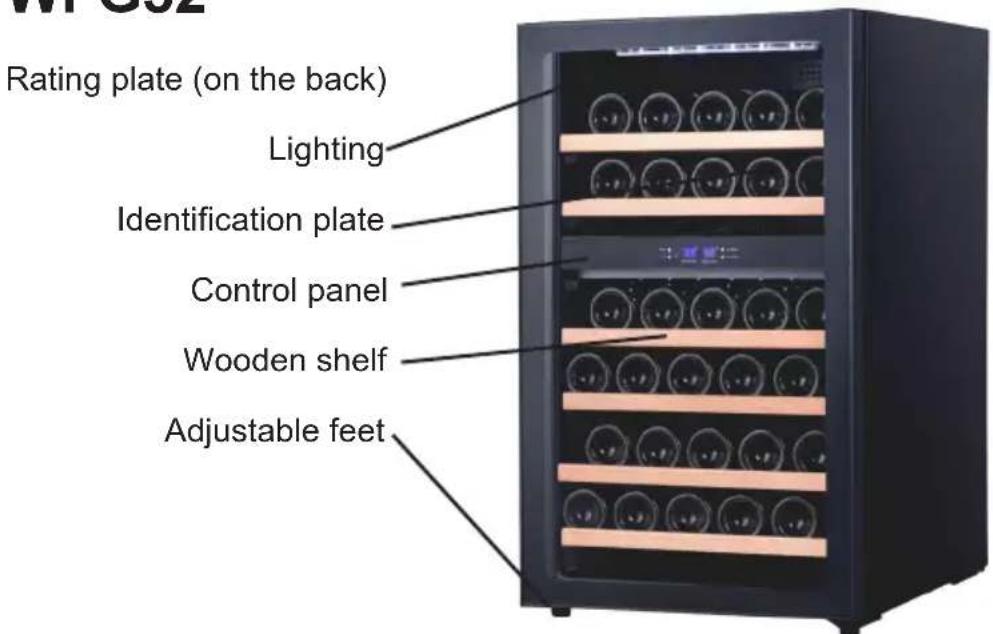 VESTFROST WFG 45 - Get to know your wine cooler - 1