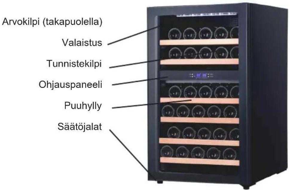 VESTFROST WFG 45 - Viinikaapin esittely - 2