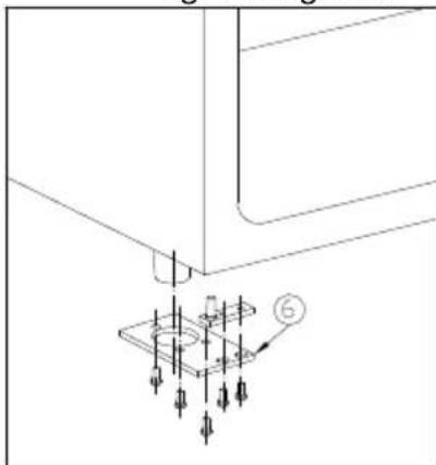 VESTFROST WFG 45 - Inversion du sens d'ouverture de la porte - WFG32 - 5