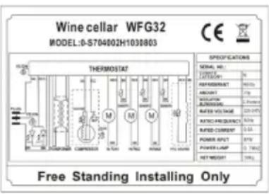 VESTFROST WFG 45 - Reservdilar - 1