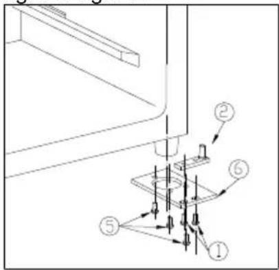 VESTFROST WFG 45 - Change of hinge side - WFG32 - 1