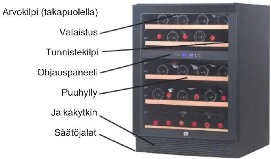 VESTFROST WFG 32 - Viinikaapin esittely - 1