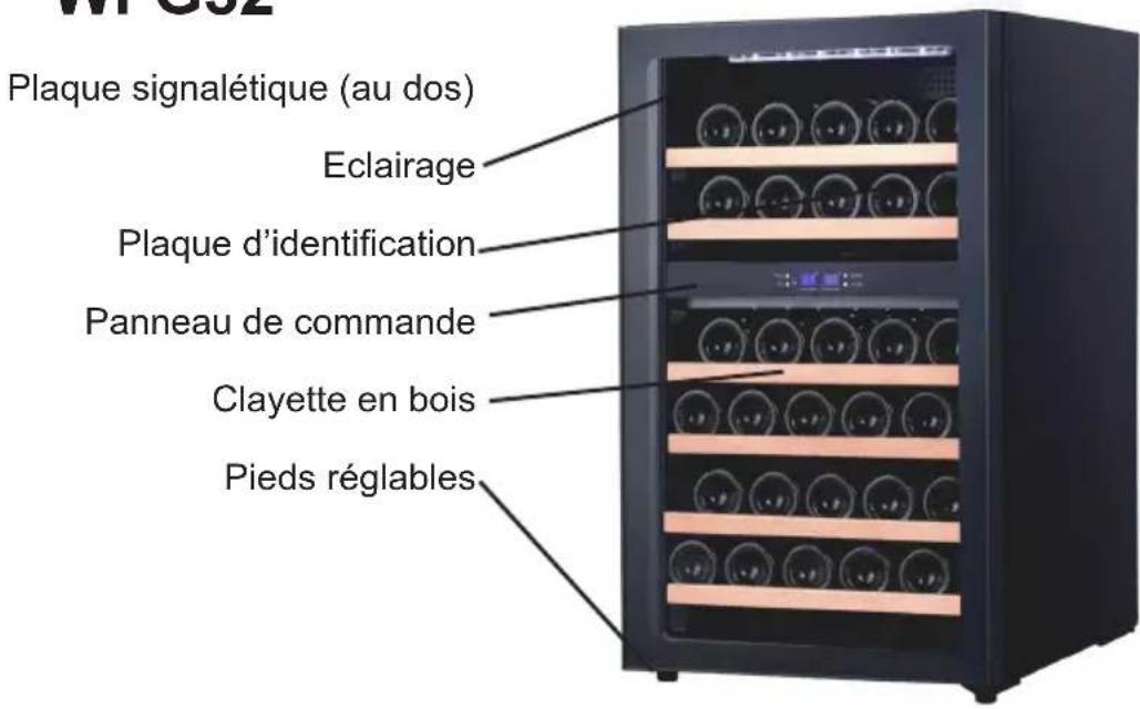 VESTFROST WFG 32 - Présentation de votre cave à vin - 1