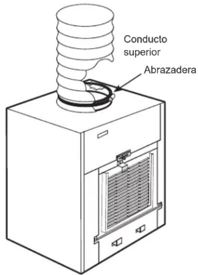 GE AZ91H12E2E - Conexión del Conducto Superior - 2