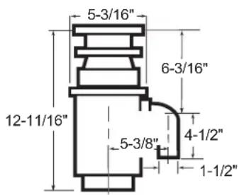 GE GFC720N - DIMENSIONES - 1