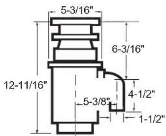 GE GFC720N - DIMENSIONS - 1