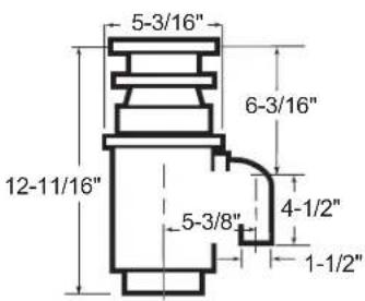 GE GFC720N - DIMENSIONS - 1