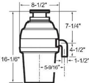 GE GFC720N - DIMENSIONS - 4