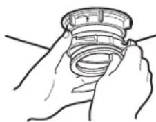 GE GFC720N - INSTALLATION DU COLLET D'EVIER - 3