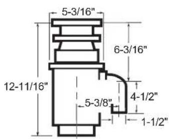 GE GFC320N - DIMENSIONES - 1