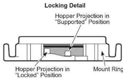 GE GFC320N - LOCK MOUNT RING - 2