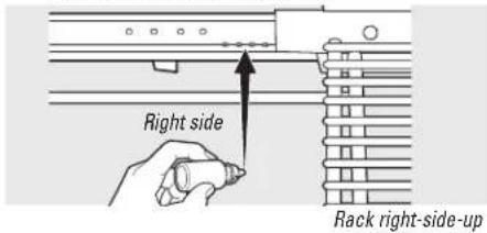 GE Profile PT920SMSS - To lubricate the slides: - 4