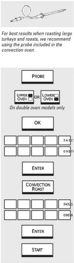 GE Profile PT920SMSS - How to Set the Oven for Convection Baking or Roasting - 1