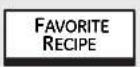 GE Profile PT920SMSS - Edit a Saved Recipe - 1