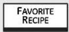 GE Profile PT920SMSS - Favorite recipes. - 1