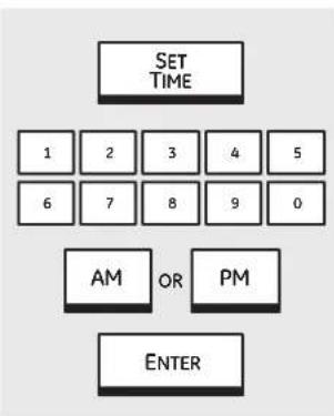 GE Profile PT920WMWW - To Set the Clock - 1