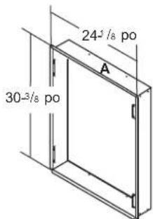 GE AZ90E09D5C - Système de conduits - 3