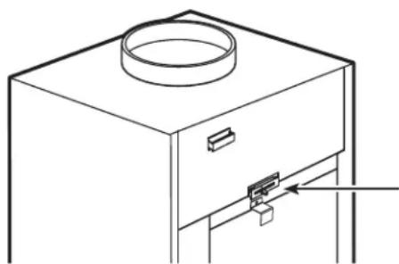 GE AZ90E09D5C - Commande de la ventilation - 1