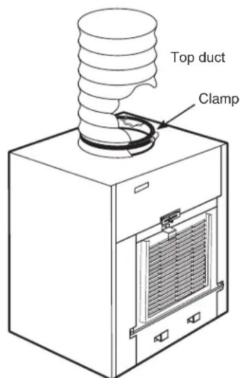 GE AZ90E09D5C - Connect the Top Duct - 2
