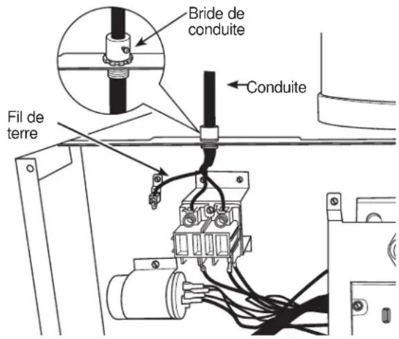 GE AZ90E09D5C - FIXATION DE LA CONDUITE ELECTRIQUE - 1