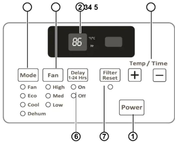 GE AKCQ08ACA - Commands - 1
