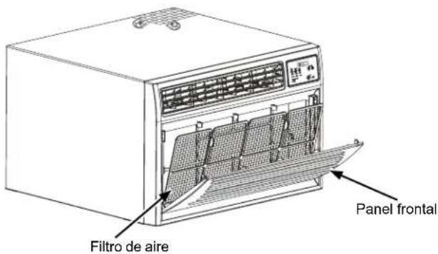 GE AKCQ08ACA - Limpieza del filtró de aire - 1