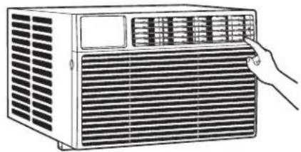 GE AEW08LN - Air Direction - 1