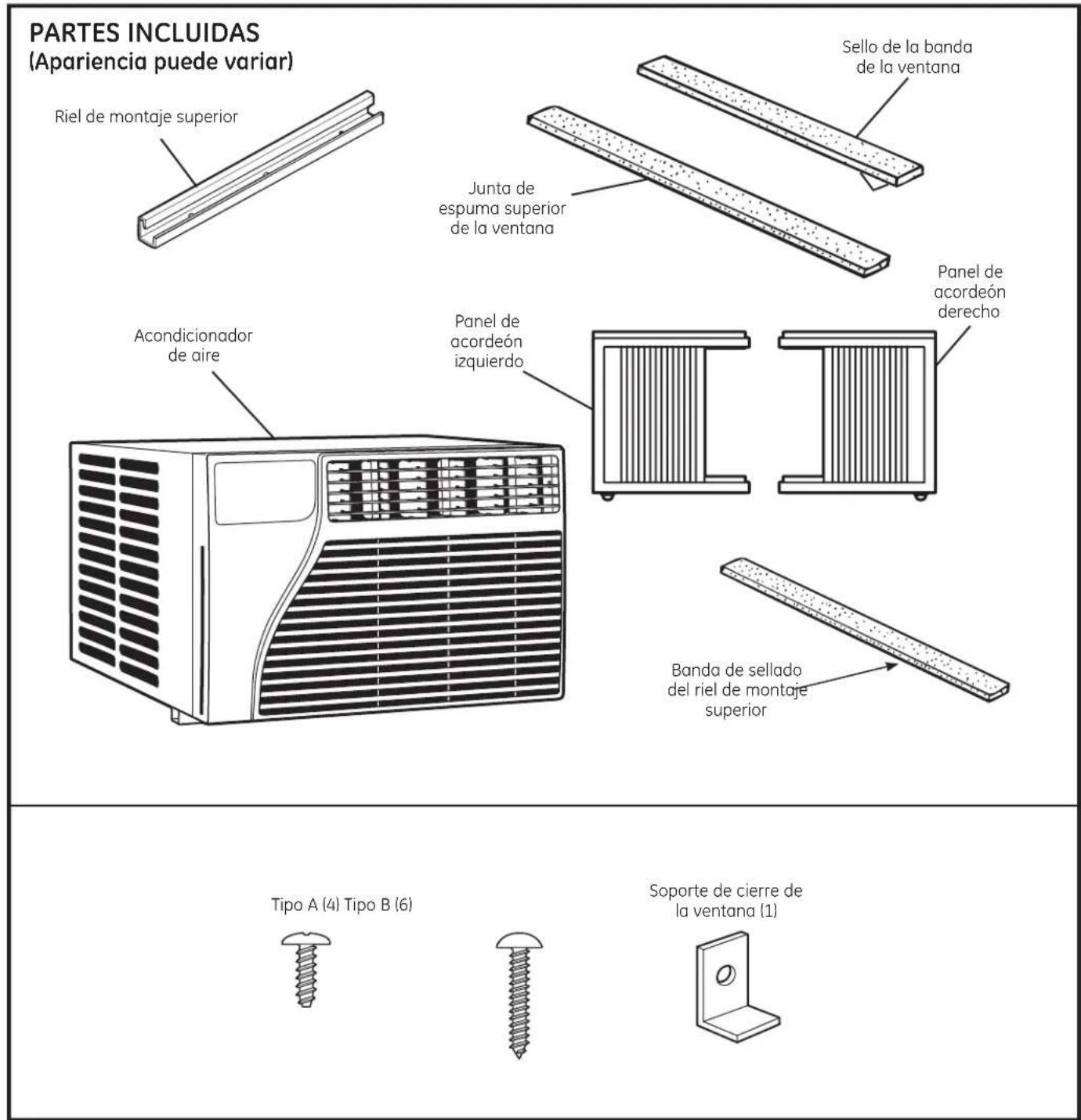 GE AEW08LN - REQUISITOS ELECTRICOS - 6
