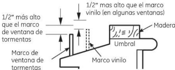 GE AEW08LN - PEDAZOS DEMADERA - 1