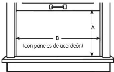 GE AEW08LN - REQUISITOS PARA LA VENTANA - 1