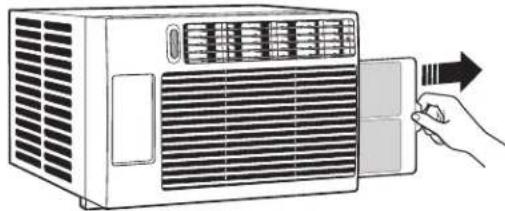 GE AEW08LN - To remove: - 1