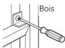 GE AEW08LN - Installation d'une ferrure de support et du JOINT d'étanchéité supérieure en MOUSSE de la fenêtrée - 2