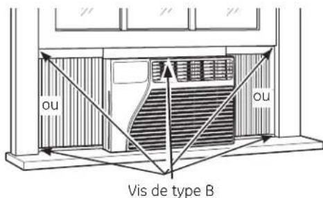 GE AEW08LN - Installation du climatiseur dans la fenêtré - 1