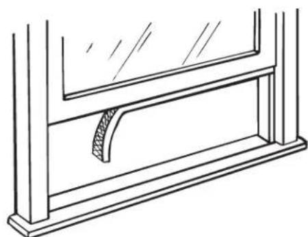 GE AEW08LN - PREPARE THE WINDOW - 1