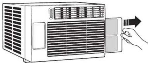 GE AEW08LN - Pour retirer: - 1