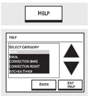 GE Profile PT960DPBB - Help feature. - 1