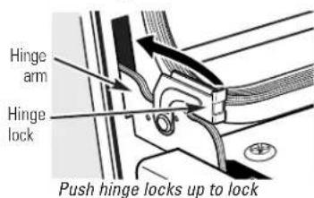 GE Profile PT960DPBB - To replace the door: - 1
