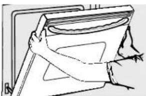 GE Profile PT920SPSS - To replace the door: - 6