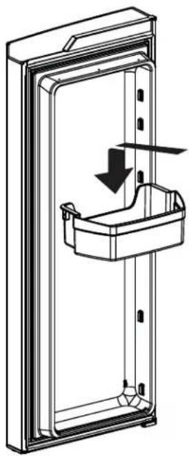 GE GBE21DSKSS - Anaques de Puertas Ajustables (en algunos modelos) - 1
