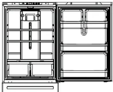 GE GBE21DSKSS - Ensemble sugerido del refrigerador (cont.) - 3