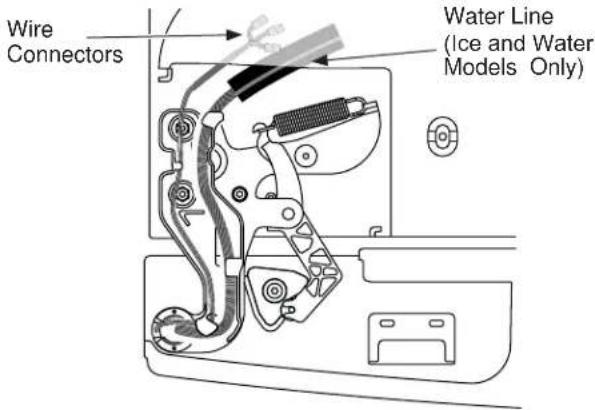 GE GBE21DSKSS - REMOVING LEFT DOOR (cont.) - 2