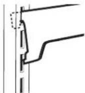 GE GBE21DSKSS - Pour replacer les tablettes : - 1