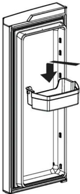 GE GBE21DSKSS - Non-Adjustable Gallon Door Bins (on some models) - 1